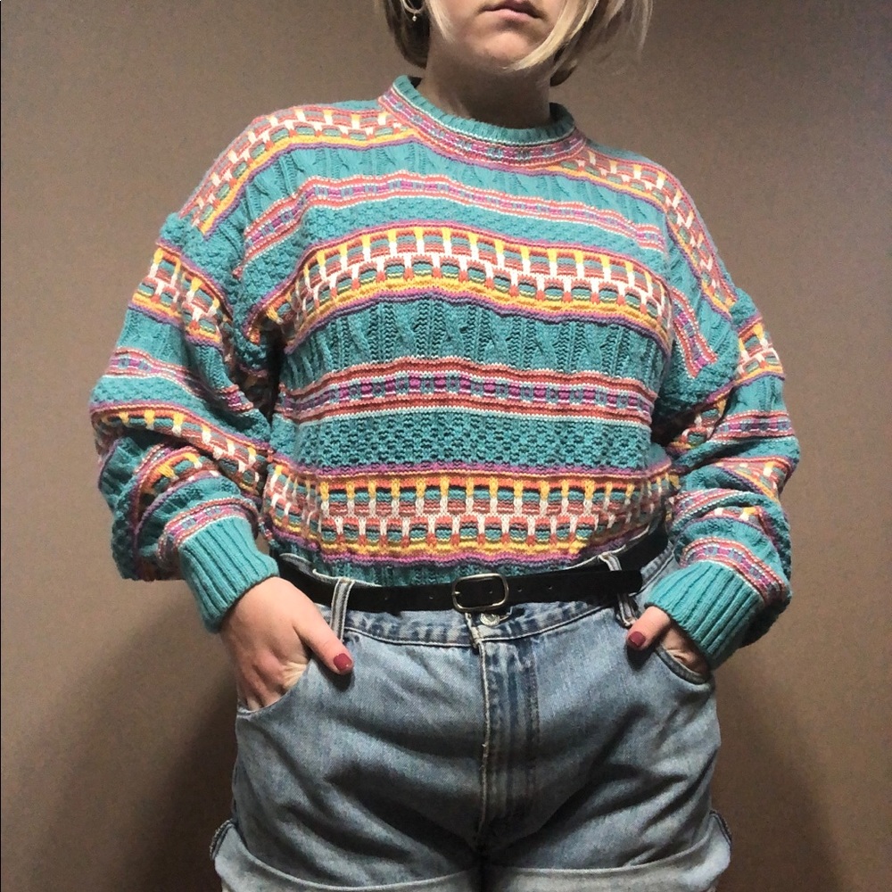 Vintage bulky sweater❣️